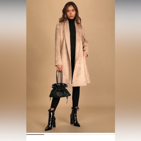 Lulus Jackets & Blazers - Lulu's Camel  Blend Coat